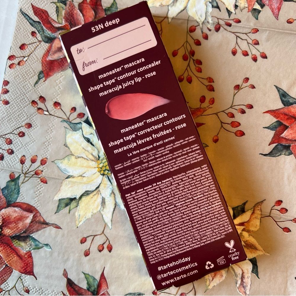 Tarte Shape Tape Creamy Concealer Best Sellers 3 pcs. Set 53N Deep💖No Offers! - Picture 4 of 4